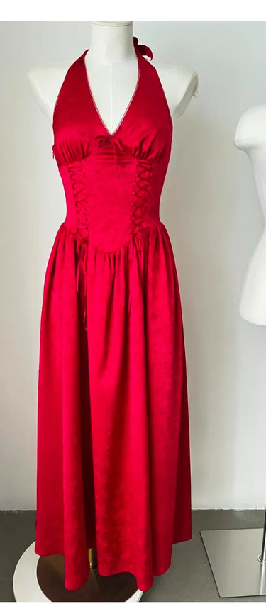 Haven Dress - Red - KESTAN
