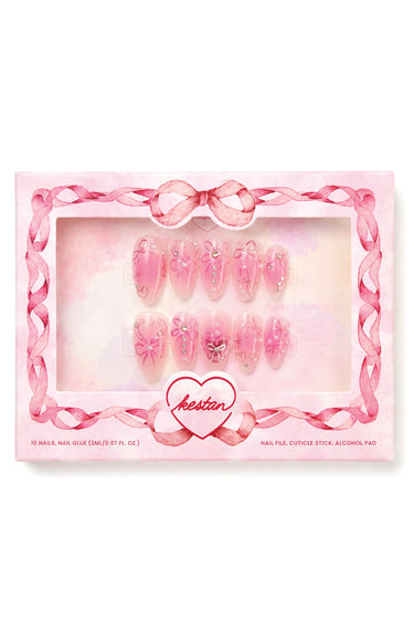 Blushing Rose Press-On Nails - KESTAN