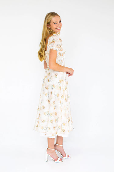 Claribel Dress - KESTAN