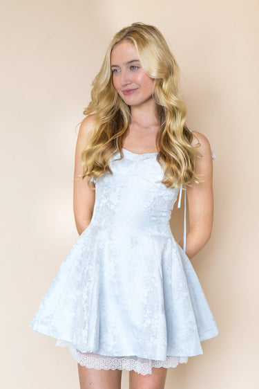 Daniela Dress - Sky - KESTAN