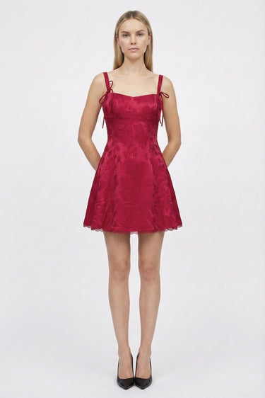 Daniela Dress - Red KESTAN