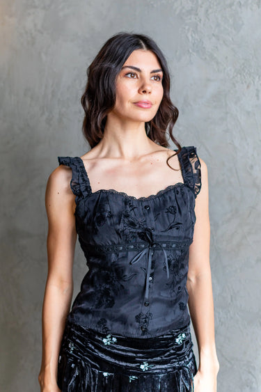 Meredith Top - KESTAN