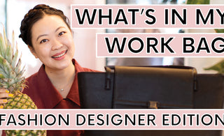 What's In My Work Bag: Fashion Designer Edition