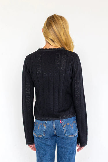 Audrey Cardigan - Black - KESTAN