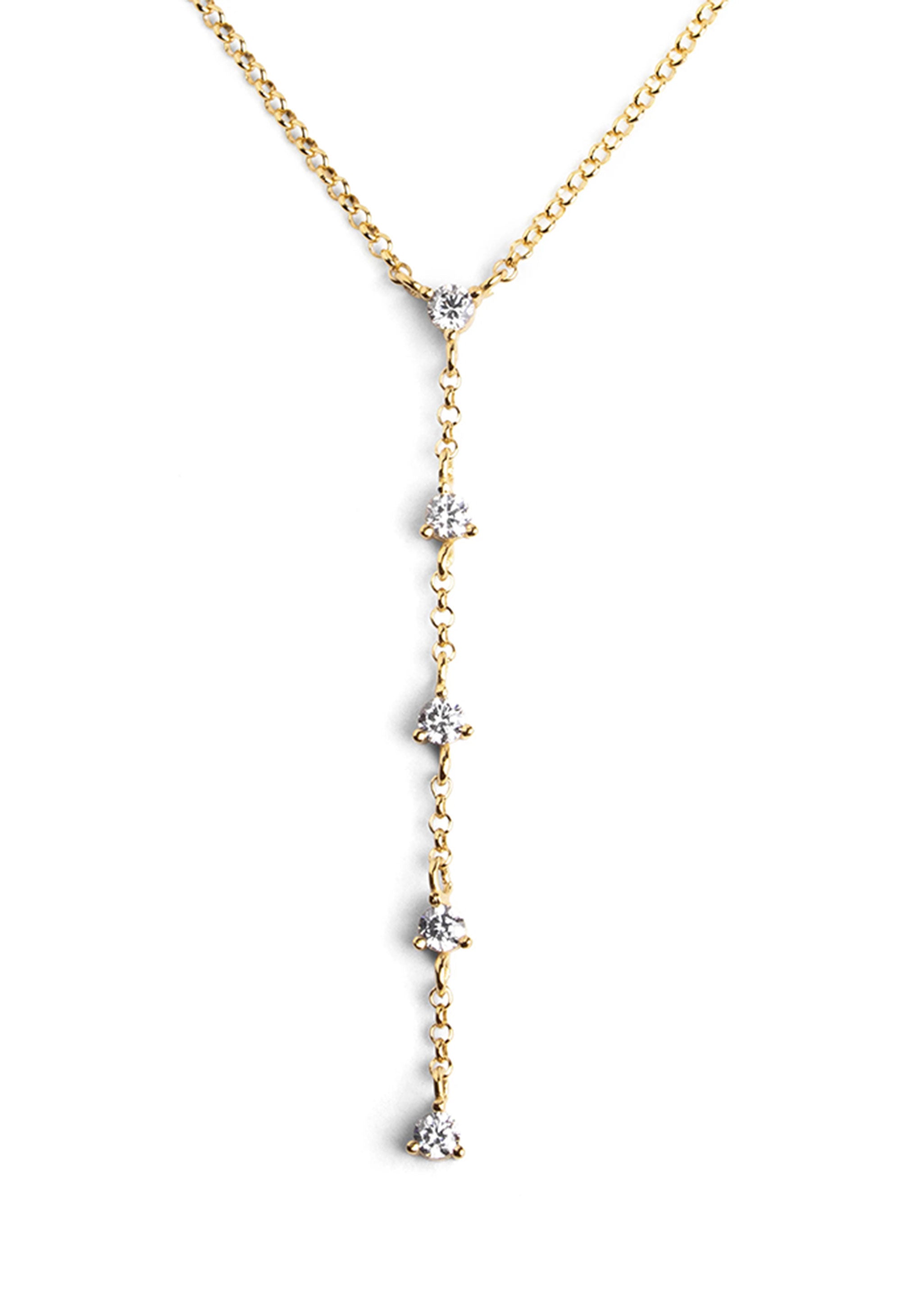 Clarissa Mini Y Necklace