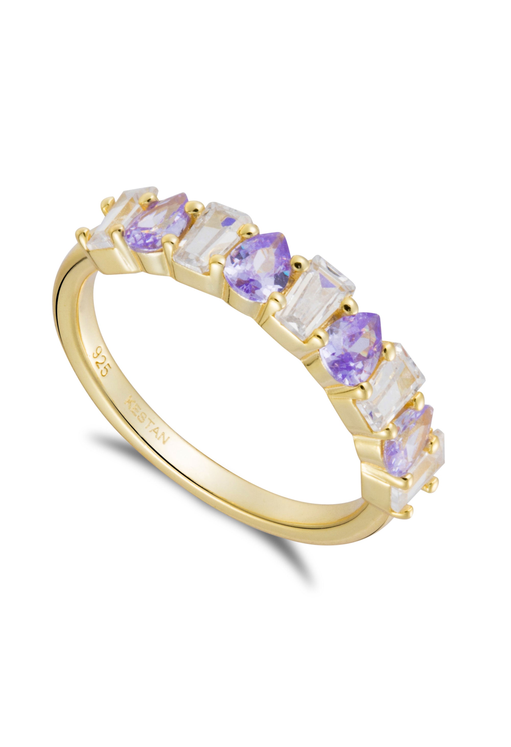 Lilac Band Ring