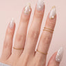 Liquid Pearl Press-On Nails - KESTAN