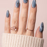 Moonlit Mist Press-On Nails - KESTAN