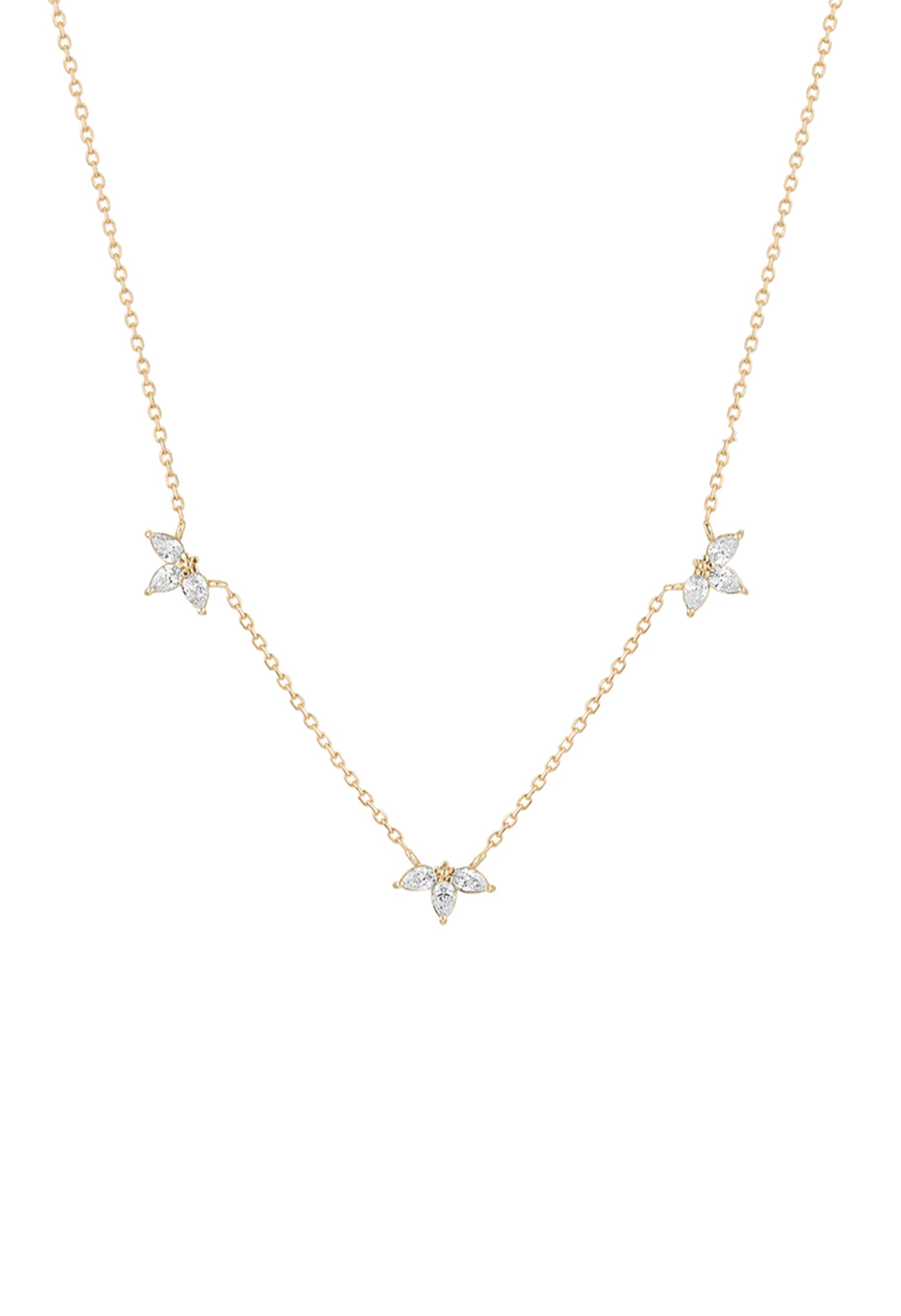 Stardust Cluster Necklace