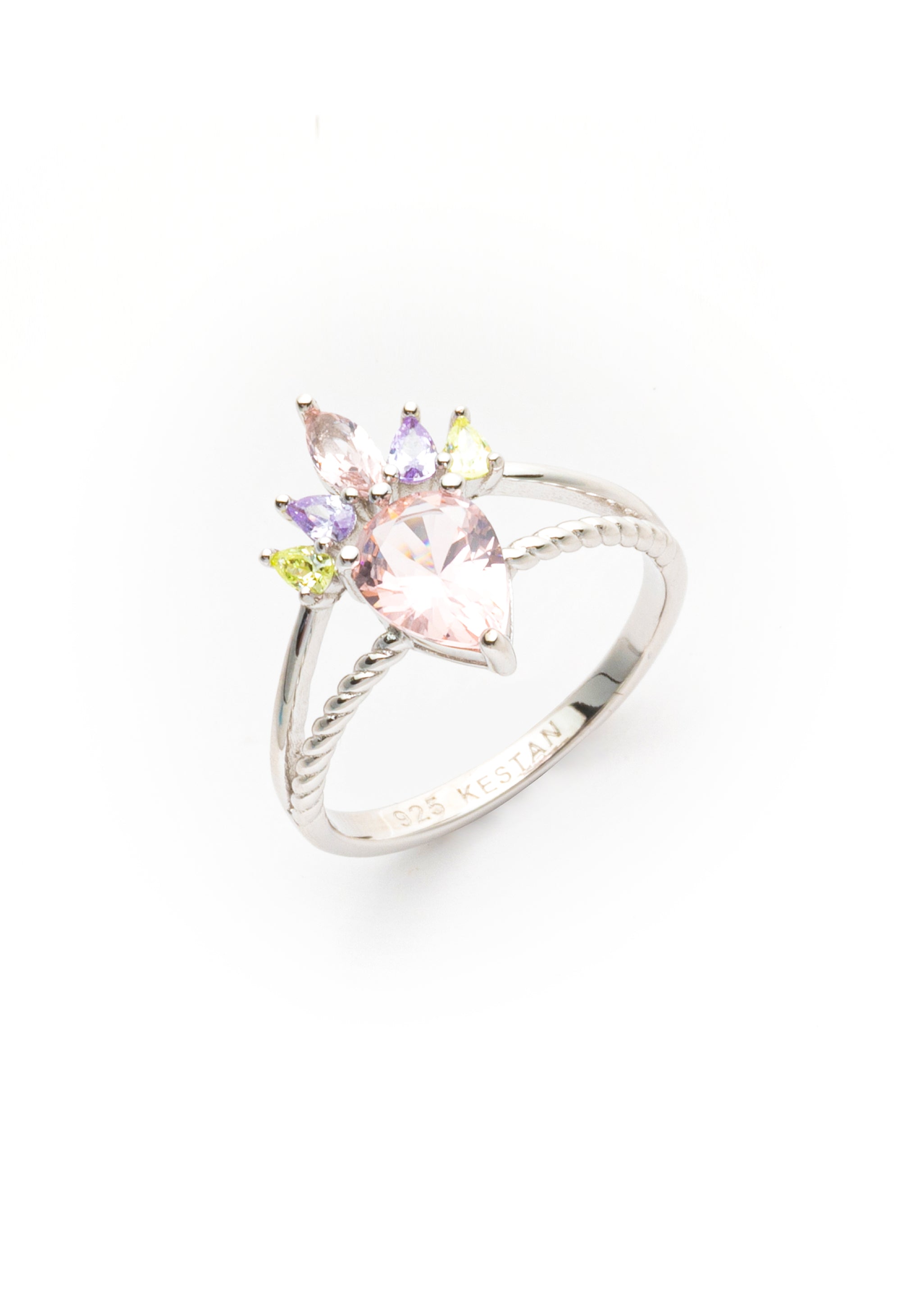 Lumi Stacked Ring - Sterling Silver